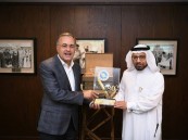  رئيس جامعة الملك فيصل يلتقي الرئيس التنفيذي لشركة أرامكو السعودية