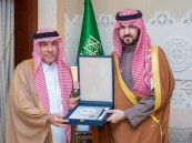 نائب أمير الشرقية يستقبل رئيس جامعة الأمير محمد بن فهد