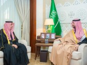 نائب أمير الشرقية يستقبل المدير الإقليمي لمنافذ المنطقة 