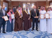 محافظ الأحساء يستقبل إدارة فندق إنتركونتيننتال 