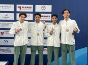 أخضر السباحة يحقق 3 ميداليات في ثالث أيام منافسات عربية الرياضات المائية