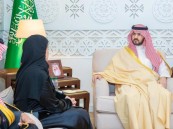 نائب أمير الشرقية يستقبل مدير فرع هيئة حقوق الإنسان