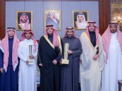 محافظ الأحساء يكرّم إسطبل الجابر الفائز بكأس الإمام محمد بن سعود في نسخته الأولى