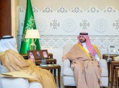 نائب أمير الشرقية يستقبل الرئيس السابق لجامعة الملك فيصل بالأحساء