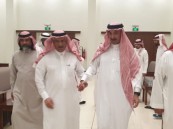 سمو الأمير عبدالعزيز  بن جلوي يقدم واجب العزاء في وفاة مي عبدالعزيز عبدالمحسن