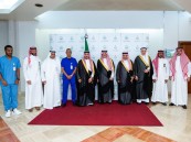 أمير الشرقية يدشن مبنى العيادة الطبية للموظفين