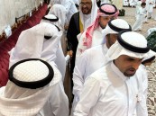 بالصور.. مجالس الأسر بالرميلة تستقبل المهنئين بعيد الفطر المبارك