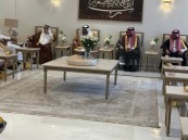 بالصور .. مجلس أسرة “الحمام ” يستقبل المهنئين بعيد الفطر