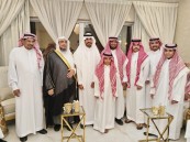 بالصور.. أسرة الدريس تحتفل بعقد قران ابنها محمد