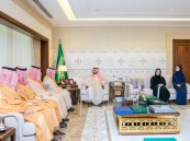 الأمير سعود بن بندر بن عبدالعزيز يطلع على التقرير السنوي لأعمال غرفة الشرقية
