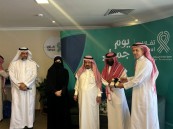 لتعزيز قيمة الكفاح.. “تفاؤل” تكرّم الطالب صالح البراز “مكافح السرطان”