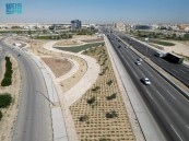 أمانة الشرقية تنتهي من تجميل مدخل مدينة الدمام تقاطع طريق الملك فهد