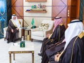 أمير الشرقية يستقبل مدير عام فرع وزارة التجارة بالمنطقة