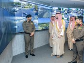 نائب أمير الشرقية يتفقد مركز القيادة الميداني بشرطة محافظة الخبر