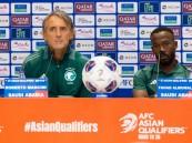 مانشيني: مباراة أندونيسيا صعبة ونحتاج دعم الجماهير لبداية مثالية