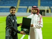 مدير المنتخبات السعودية يكرم المدينة الرياضية بالأحساء
