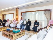 نائب أمير الشرقية يستقبل منسوبي ومنسوبات مجلس “أبصر”