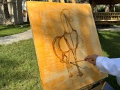 تحت ظل النخيل ملتقى فنانات الأحساء