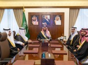 نائب أمير الشرقية يستقبل أمين المنطقة وأمين محافظة حفر الباطن