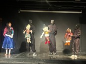 بروفات مسرحية “طرفة في قرية الأمل”.. استعدادًا لعرضها في رمضان