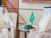 أمير الشرقية يستقبل مدير عام فرع الشؤون الإسلامية ويطّلع على إنجازاتهم