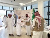 الشؤون الإسلامية بالشرقية تواصل جهودها الدعوية لخدمة الحجاج القادمين عبر منفذ الربع الخالي