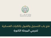 الرابط بالداخل.. فتح باب القبول والتسجيل في الكليات العسكرية لخريجي الثانوية الأحد المقبل