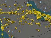 شاهد| ازدحام غير مسبوق في سماء السعودية وحركة طيران نشطة.. ما السبب؟