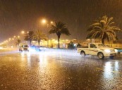 صواعق ورياح تصاحب الأمطار على أجزاء من الشرقية اليوم