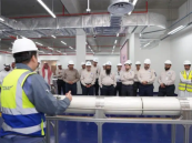 بدء التشغيل التجريبي لأكبر مصنع لأغشية التناضح العكسي في الشرق الأوسط بالدمام