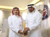 وفد اتحاد اليد في زيارة لنادي العدالة