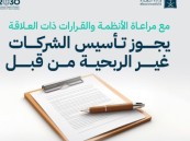 تعرف على الجهات المسموح لها بتأسيس الشركات غير الربحية