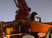 ضبط مخالف بالشرقية لوّث البيئة بمواد خرسانية