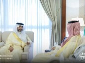 نائب أمير الشرقية يستقبل أمير الفوج الحادي عشر بالحرس الوطني في الأحساء