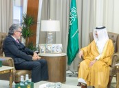 أمير المنطقة الشرقية يستقبل السفير البلجيكي لدى المملكة