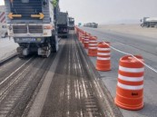 أمانة الأحساء تبدأ أعمال السفلتة في طريق الظهران من الدائري وحتى المبرز