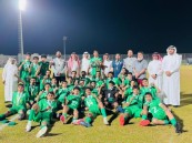 العيون يتوّج بطلاً لدوري أندية محافظة الأحساء لكرة القدم تحت 17 سنة
