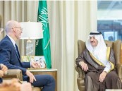 أمير المنطقة الشرقية يستقبل السفير البريطاني لدى المملكة