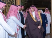 أمير المنطقة الشرقية يقدم التعازي لأسرة العثمان