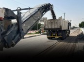 أمانة الأحساء تبدأ أعمال تطوير طريق الملك عبدالعزيز