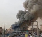 حريق ضخم بمركز تجاري في طهران دون معرفة الأسباب حتى الآن