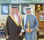 أمير الشرقية يستقبل الفنان عبدالمحسن النمر بمناسبة فوزه بجائزة “جوي أووردز”