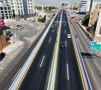 إعادة فتح تقاطع طريق خادم الحرمين مع جسر الملك فهد بالخبر