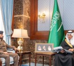 سمو محافظ الأحساء يستقبل مدير شرطة المحافظة