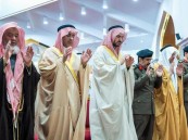 نائب أمير الشرقية يؤدي صلاة الاستسقاء مع جموع المصلين