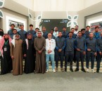 فريق الفتح يزور مهرجان تمور الأحساء المصنعة ويطلع على مشتقات النخيل