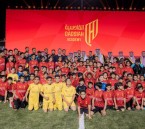 سمو الأمير سعود بن طلال يُدشِّن أكاديمية القادسية في الأحساء