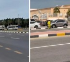 بالفيديو.. حركة طبيعية في أحياء ‎رأس تنورة بعد اعتراض مسيّرتين استهدفت المصفاة