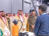 نائب أمير الشرقية يفتتح معرض اليوم العالمي للدفاع المدني 2026