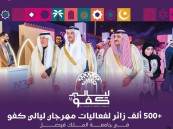“ليالي كفو”.. أكثر من 500 ألف زائر يرسمون نجاحًا استثنائيًا في الأحساء